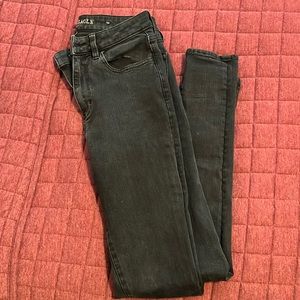 American Eagle black skinny jeans